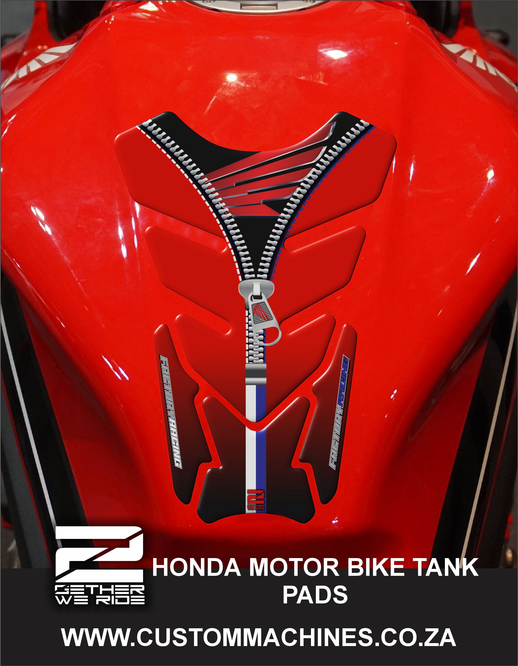 Motor Bike Tank Pads
